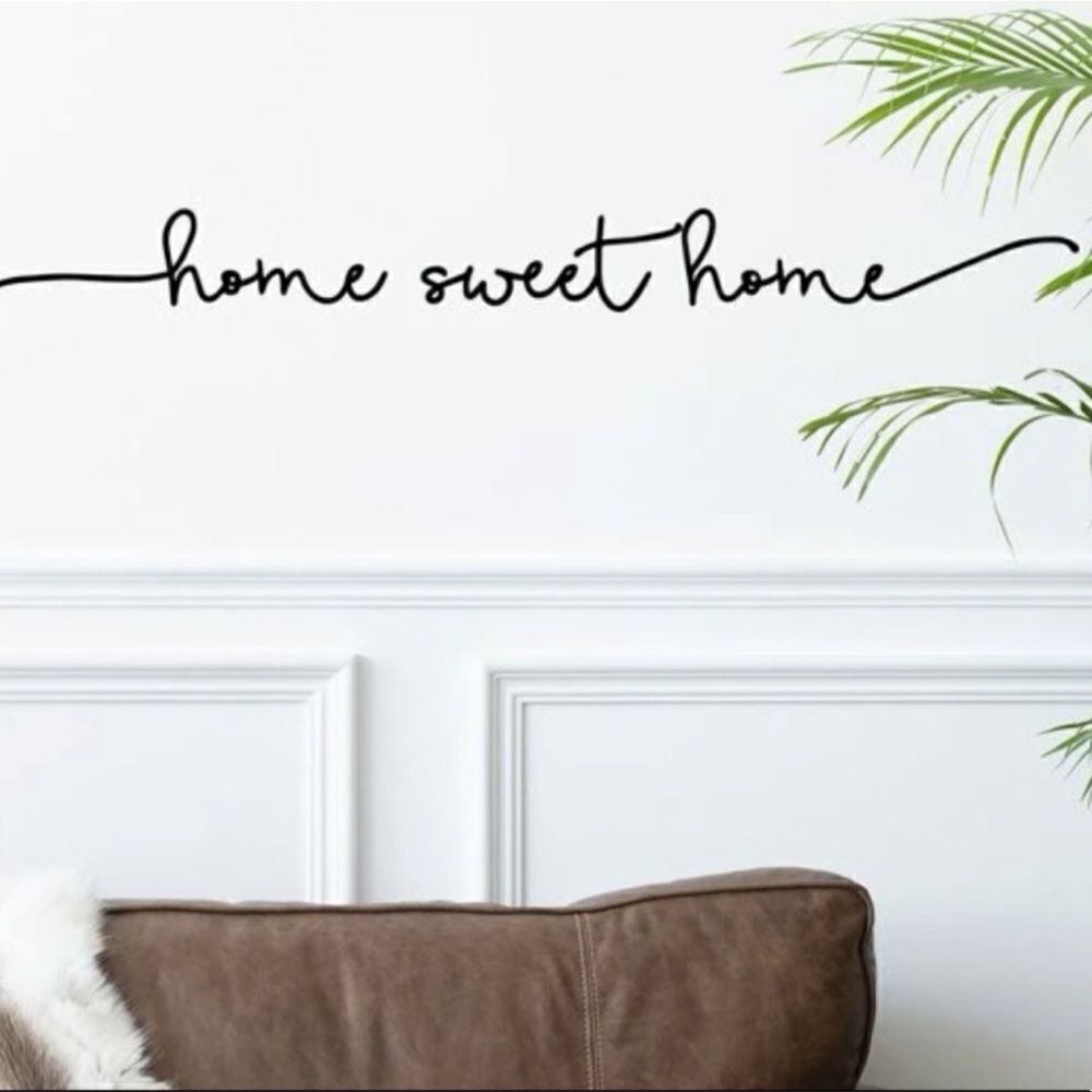 🤯5/$25🤯 ❤️HOST PICK❤️ NEW “home sweet home” Wall Decal